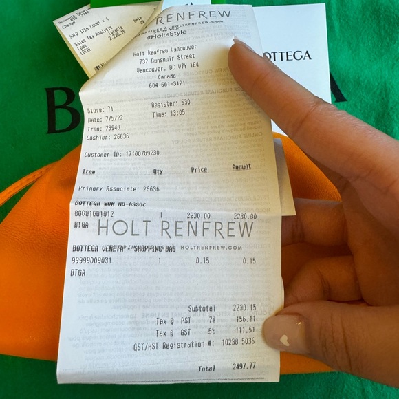 Bottega Veneta Mini Pouch - Picture 10 of 10